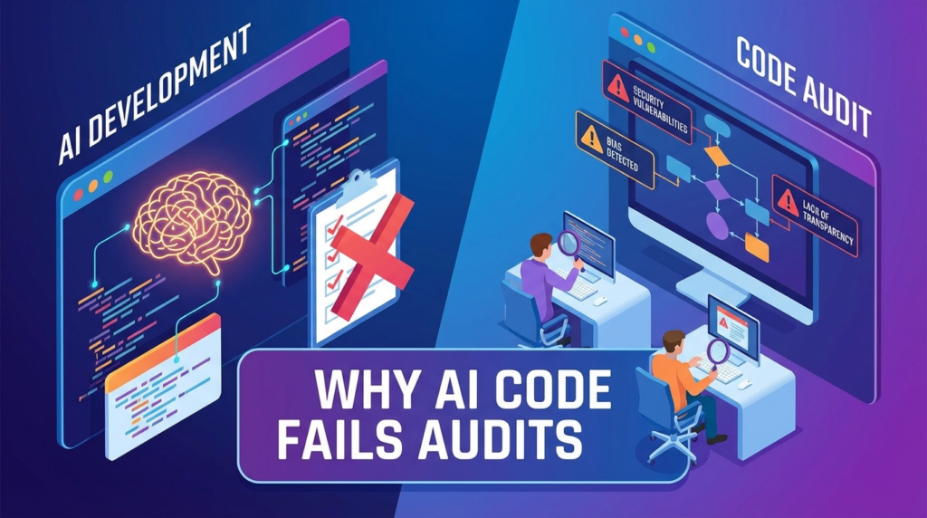 why AI code fails audits