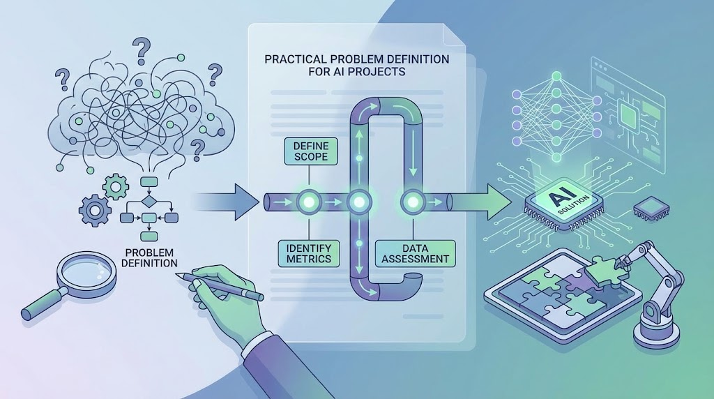 Practical Problem Definition for AI Projects