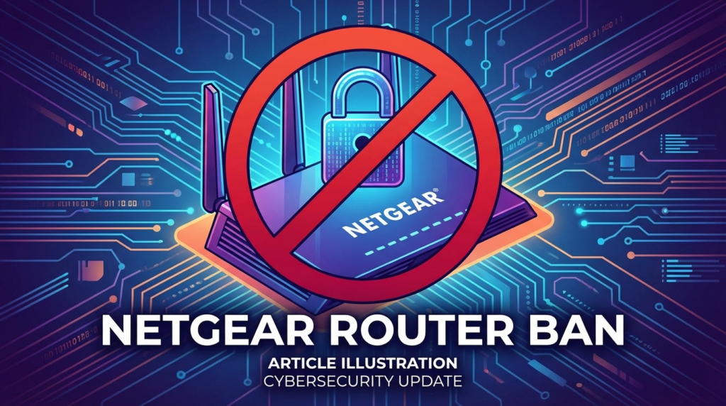 Netgear router ban