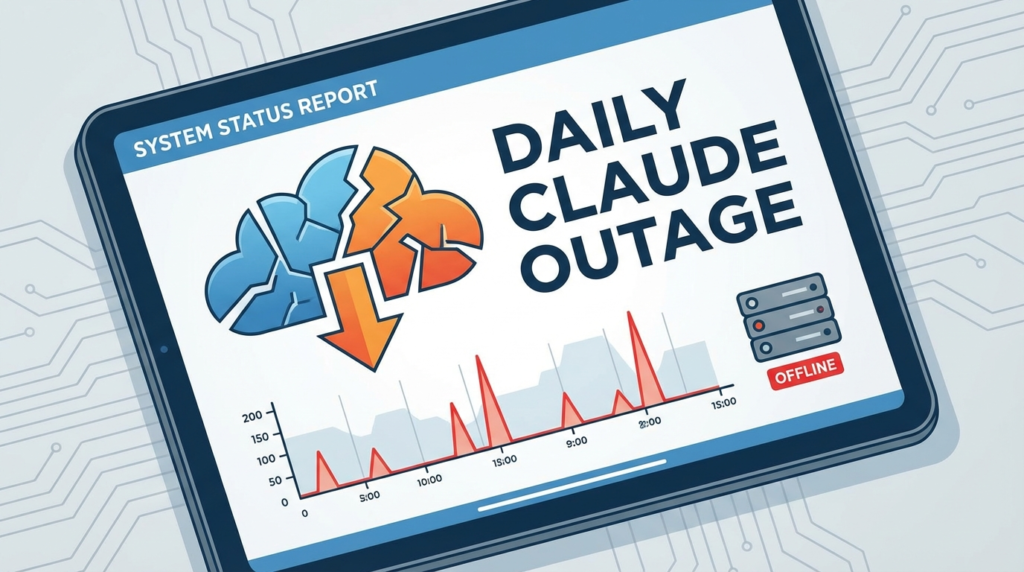 Daily Claude outage