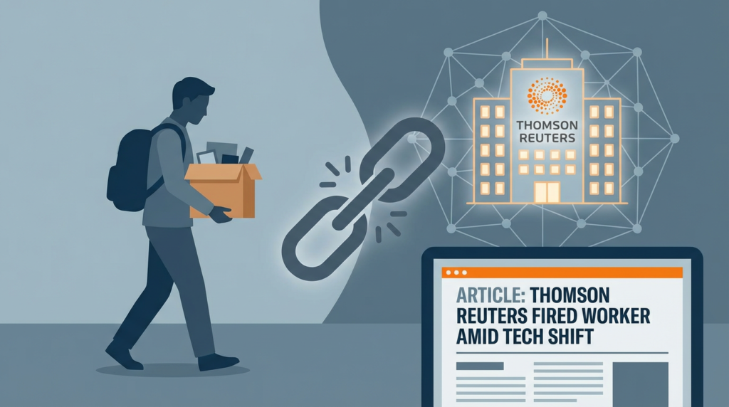 Thomson Reuters Fired Worker