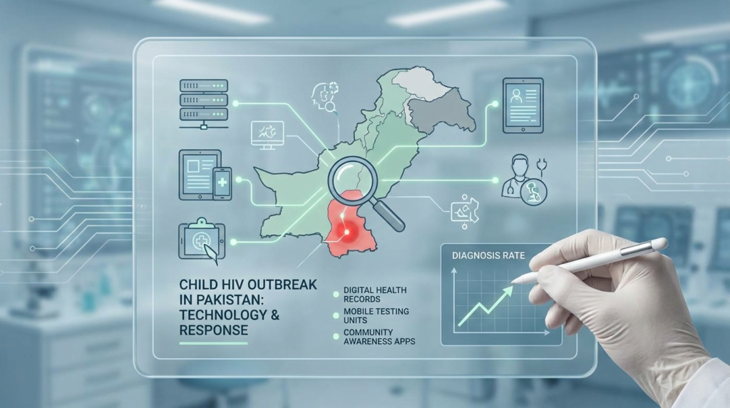 child HIV outbreak Pakistan
