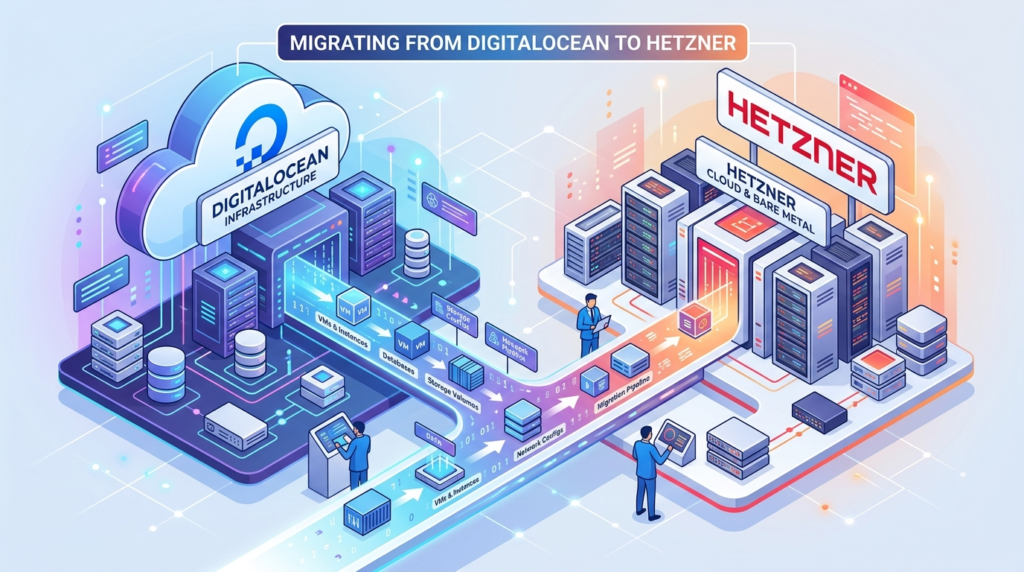 Migrating from DigitalOcean to Hetzner