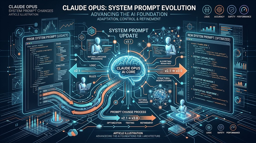 Claude Opus system prompt changes