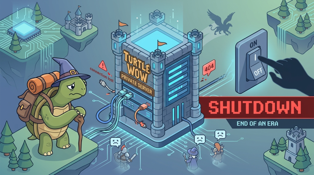 Turtle WoW shutdown