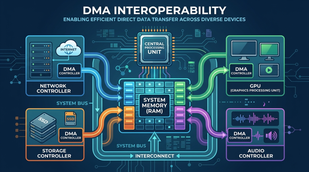 DMA interoperability
