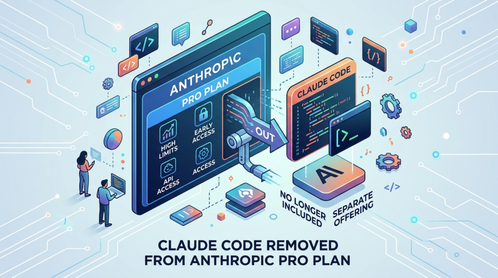 Claude Code removed from Anthropic's Pro plan