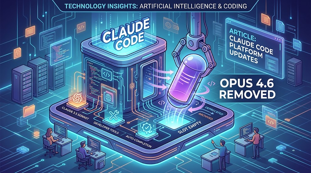 Opus 4.6 removed from Claude Code
