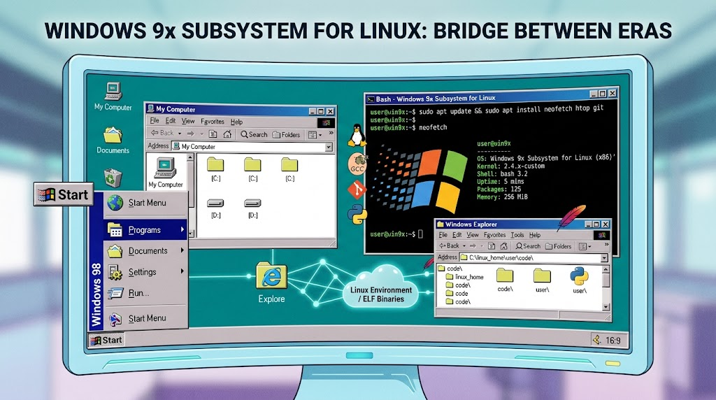 Windows 9x Subsystem for Linux