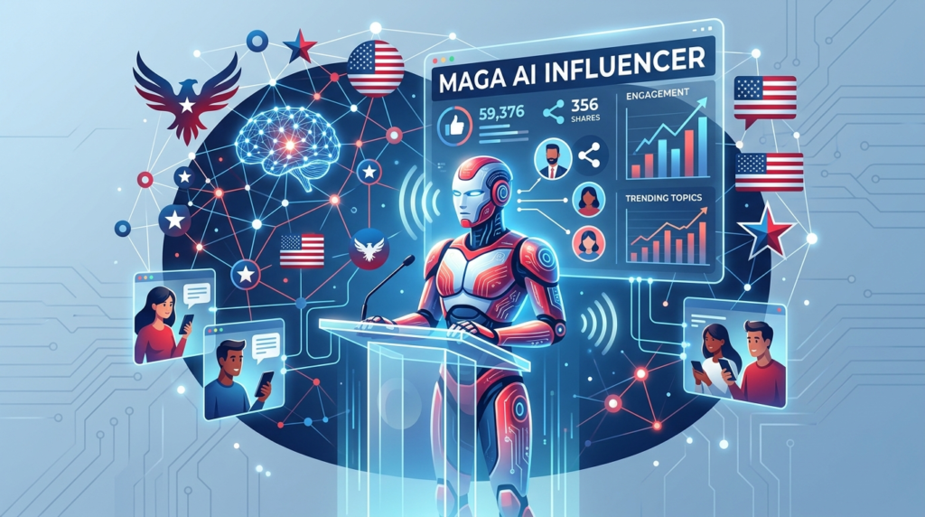 MAGA influencer AI