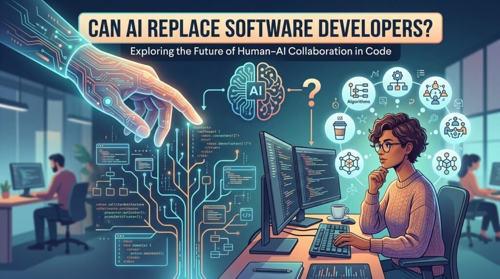 Will AI Replace Software Developers in 2026? The Complete Guide — illustration for can ai replace software developers