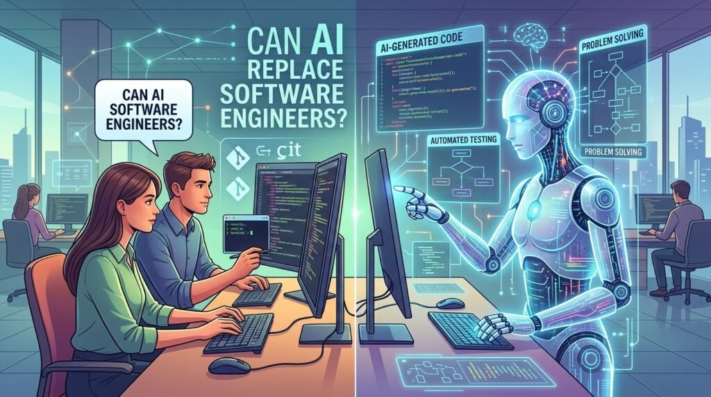 Can AI Replace Software Engineers in 2026? The Complete Guide — illustration for can AI replace software engineers