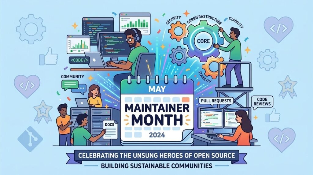 Maintainer Month 2026: Celebrating Open Source Heroes — illustration for Maintainer Month