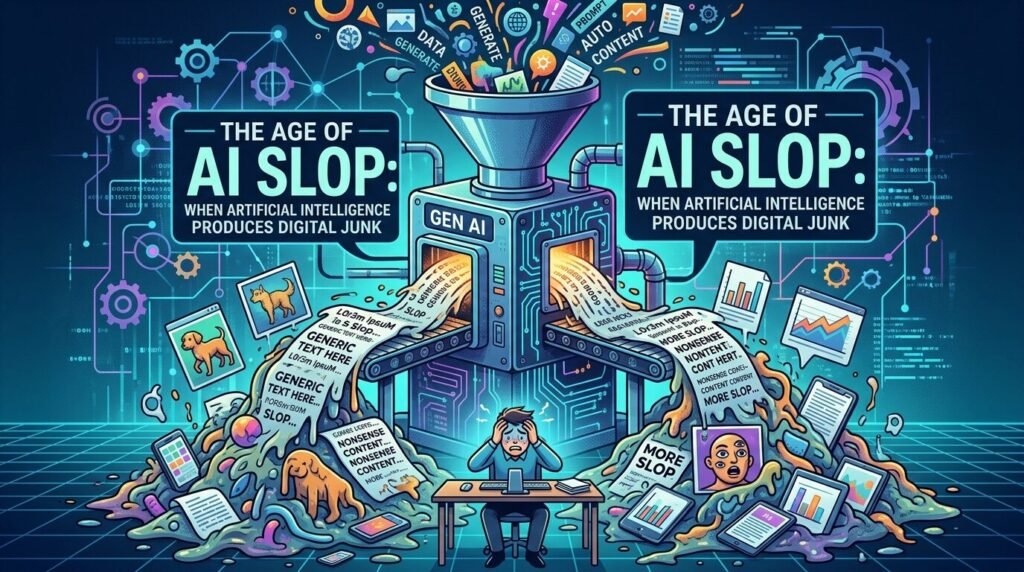 AI Slop in 2026: Is It Killing Online Communities? — illustration for AI Slop