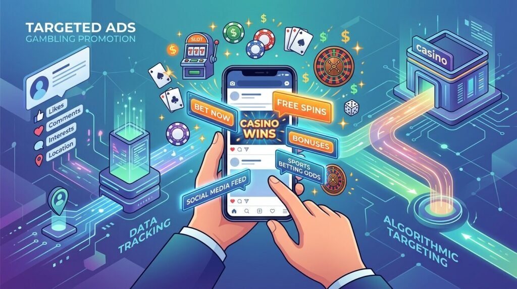 Gambling Ads: Social Media's Unequal Reach in 2026 — illustration for Gambling ads on social media