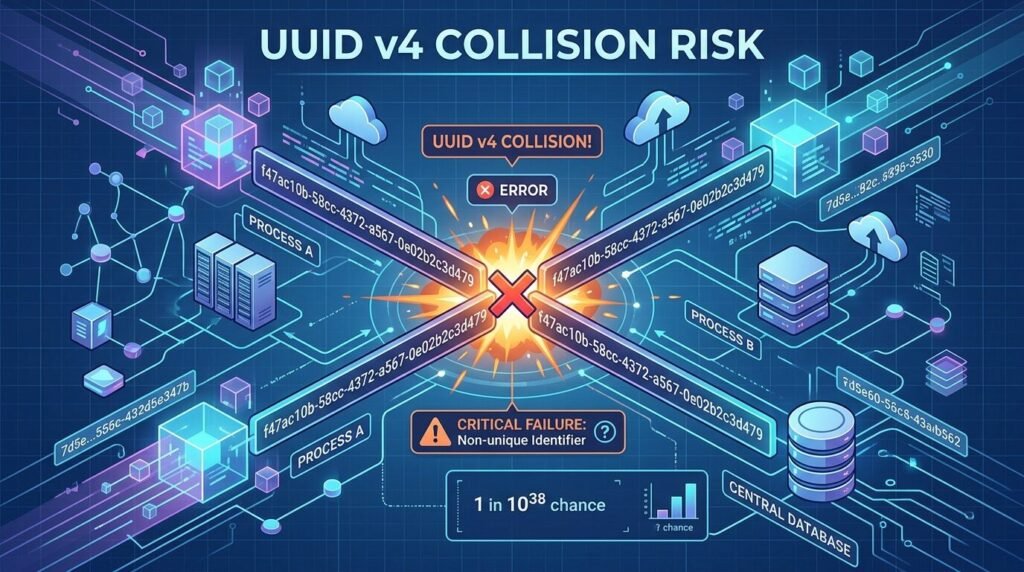 UUID v4 Collision in 2026: Understanding the Implications — illustration for UUID v4 collision