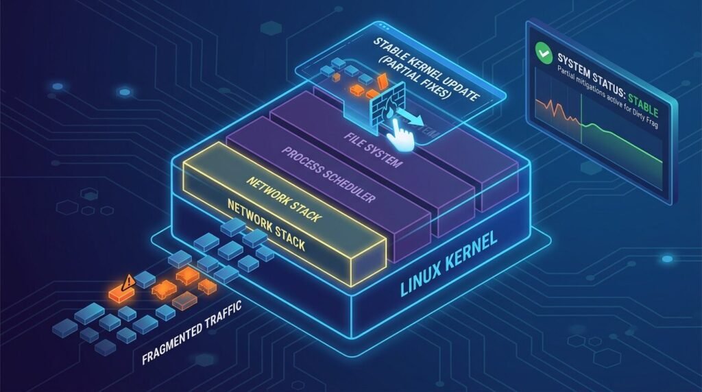 Ultimate Guide to Stable Kernels & Dirty Frag Fixes (2026) — illustration for stable kernels with partial fixes for Dirty Fra