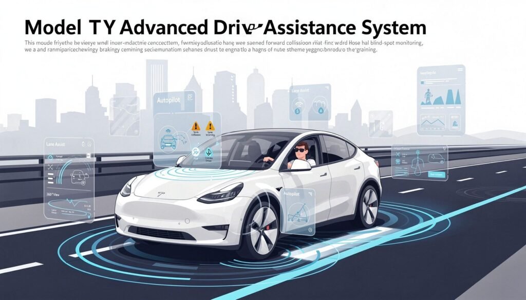 Tesla Model Y's Advanced Driver Assist: 2026 Safety Report — illustration for Tesla Model Y Advanced Driver Assistance System