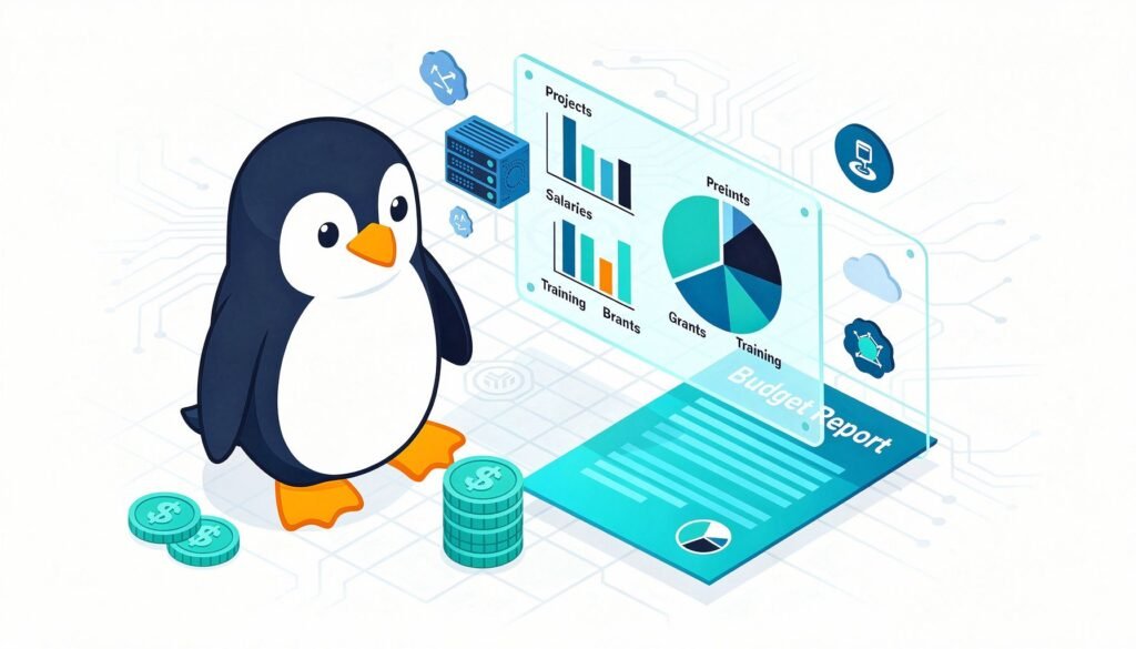 Linux Foundation Budget: Where Does the Money REALLY Go? (2026) — illustration for Linux Foundation Budget