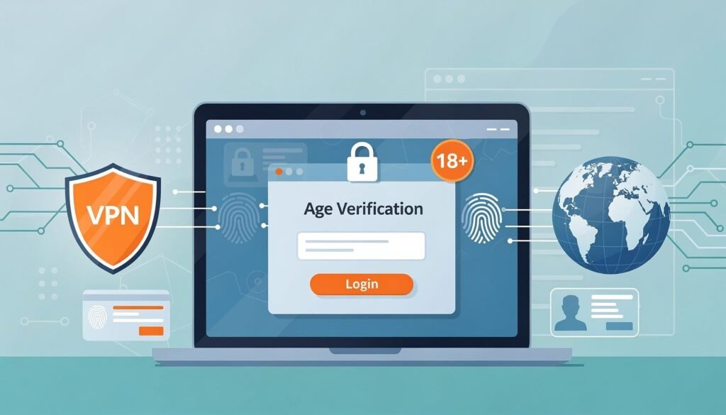 EU's 2026 VPN Crackdown: Closing the Age Verification Loophole — illustration for VPN age verification