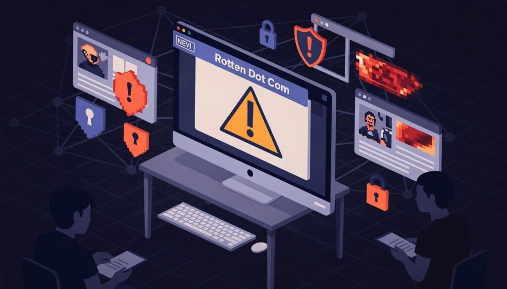 Rotten.com: The ULTIMATE Deep Dive into the Infamous Website (2026) — illustration for Rotten Dot Com