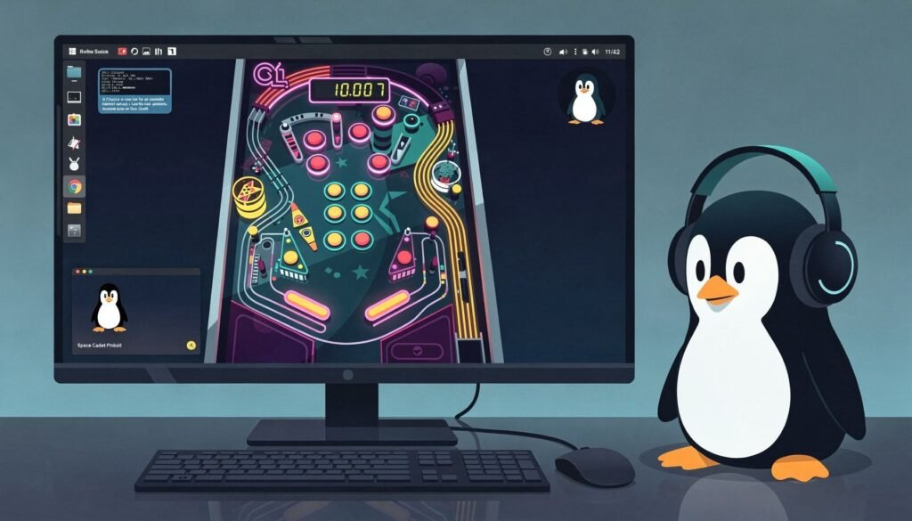 Ultimate Guide: Play Space Cadet Pinball on Linux (2026) — illustration for Space Cadet Pinball on Linux