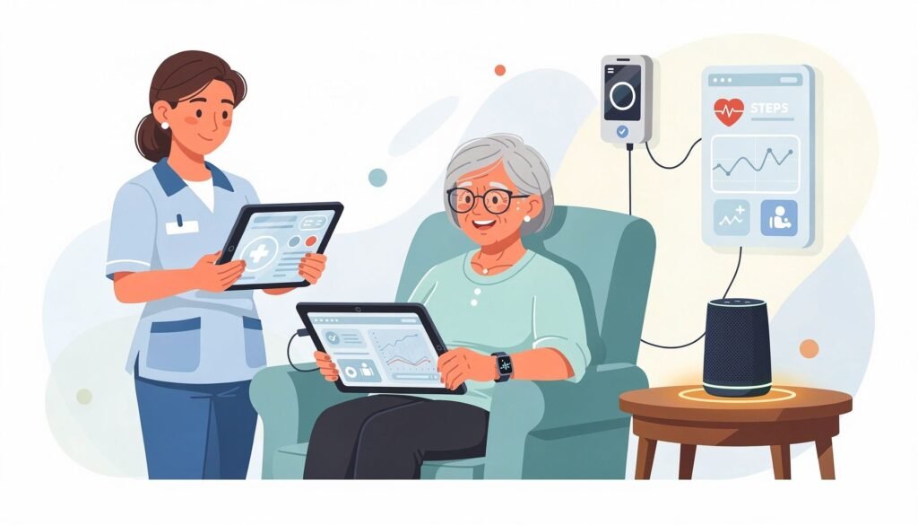 The Complete Guide to Elderly Care Tech 2026 — illustration for elderly care tech