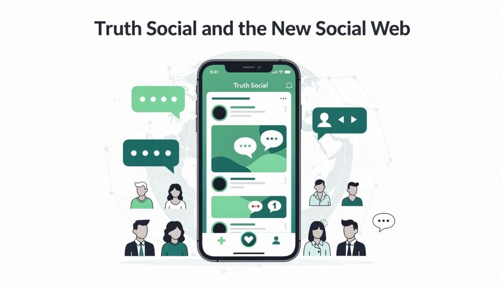 Truth Social in 2026: Unveiling Its Narrow Obsessions — illustration for Truth Social