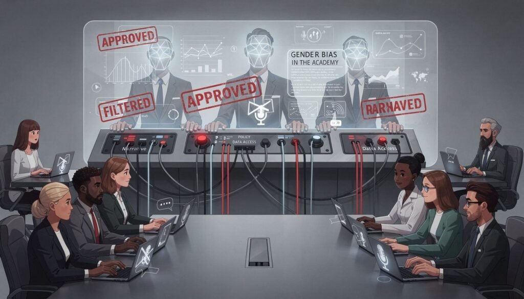 2026 Guide: Organized Dogmatism & Gender Bias Control — illustration for Organized Dogmatism Controls the Message about Gende